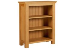 WOW Collection Kingsbury Small Bookcase - Oak & Oak Veneer